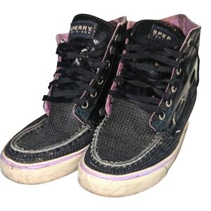 Sperry Topsider Sequin High Tops